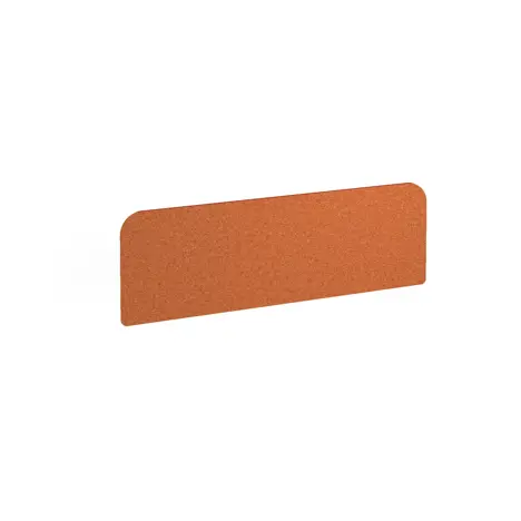 Kore Acoustic Desktop Screen - 1200mm - Tangerine